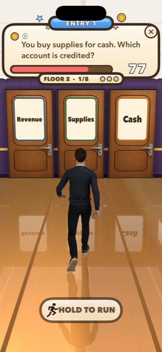 Choosing the correct answer door